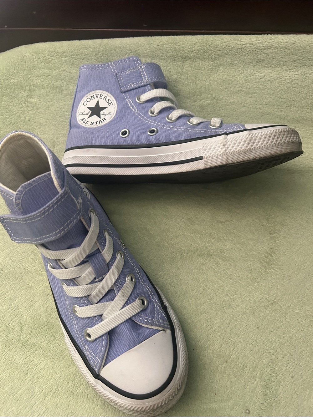 Converse Kids' High Top Sneakers - Light Purple Lavender